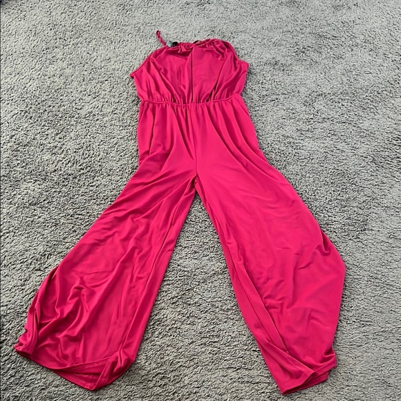 Elegant Pink Jumpsuit - Picture 1 of 4